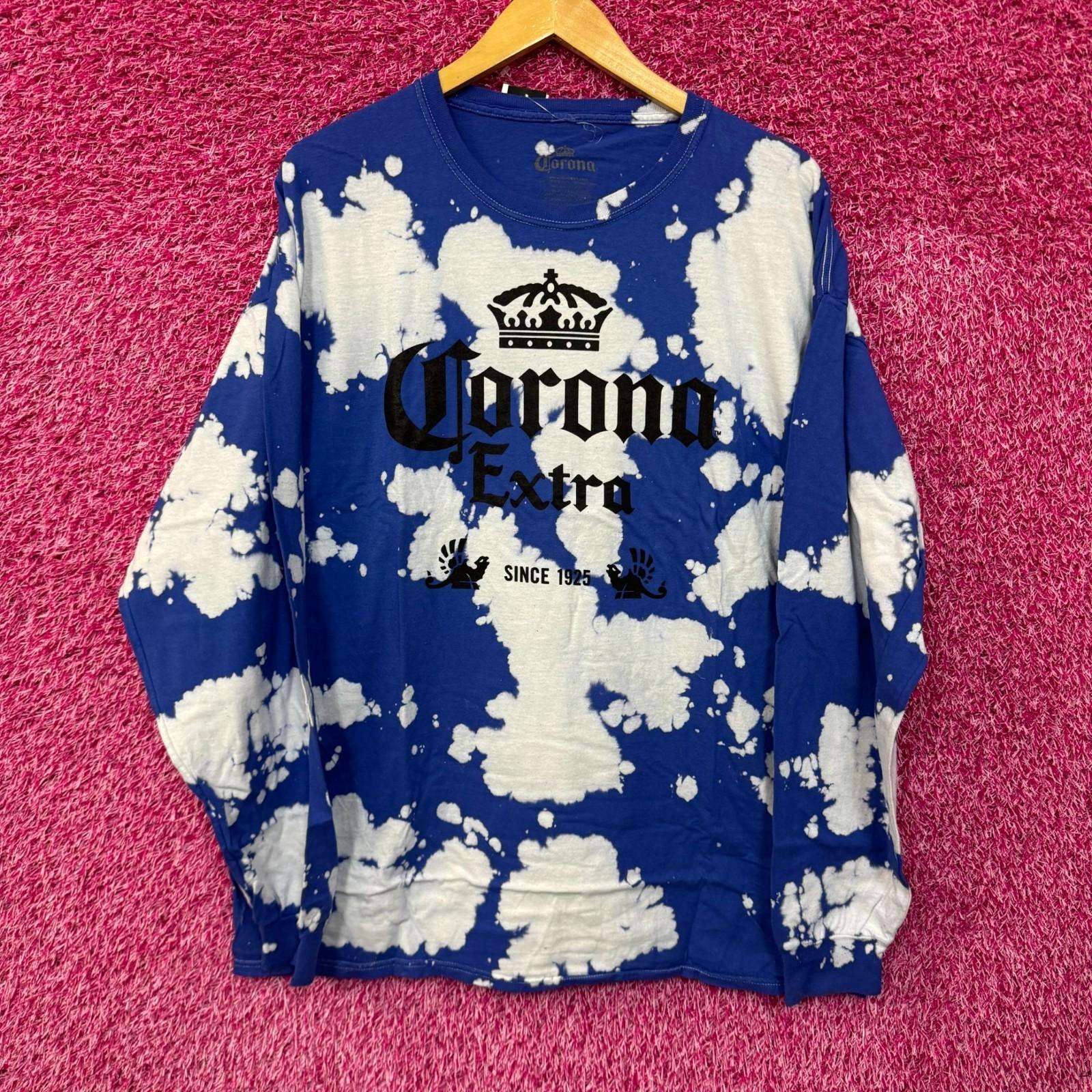 

Corona Logo bleach dye T-shirt S