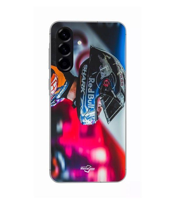 Coque - Maniacase - Samsung Galaxy A36 - Silicone - Souple - Noir - MIGUEL OLIVEIRA MOTO GP