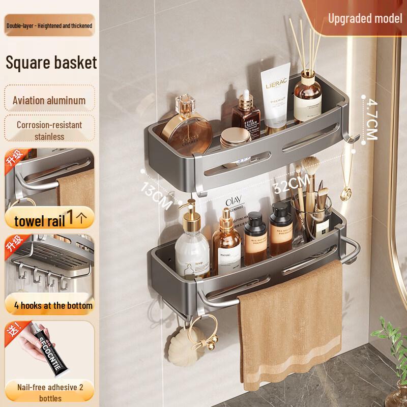 Bathroom Triangular Wall Shelf