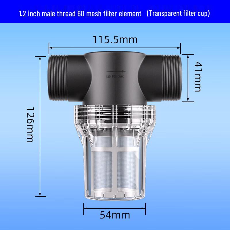 

TLXT Transparent Water Pipe Filter