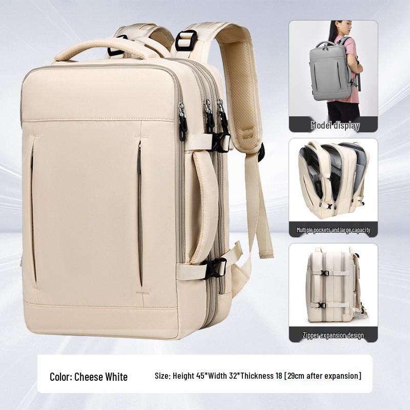 Wasserdichter Unisex-Rucksack mit hoher Kapazität für Reisen, Mode und Pendeln