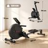 Indoor Rowing Machine, 16 Resistance Levels