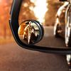 2PC Suction Cup Car Convex Blind Spot Mirror HD 360 Degree Wide Angle Adjustable Rearview Extra Auxiliary Round Mirror