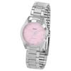 Montre - Q&amp;Q - Q82B-002PY - 34 mm boîtier argent - cadran rose - bracelet acier 16 mm