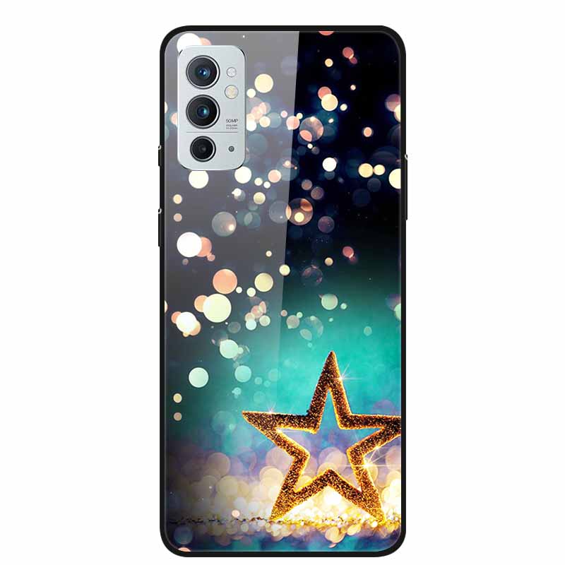 Tempered Glass Cover For Oneplus 9RT Case 1+ 9RT Hard Back Cover for Oneplus 9RT 5G Case Coque Bumper Funda OnePlus 9 1+9RT