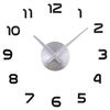 Factory Direct 3d Frameless Acrylic Diy Wall Clock Modern Luminous 3d Wall Stickers For Living Room Bedroom Office Mute Decor Wa