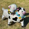 1 Pack of Wheeled Lamb-Shaped Aluminum Foil Balloons, Suitable for Birthday Parties, Themed Parties, Holiday Parties, and Animal-Themed Party  
