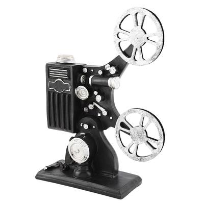 Vintage Resin Movie Film Projector Model Figurine Figure Props Home Decor