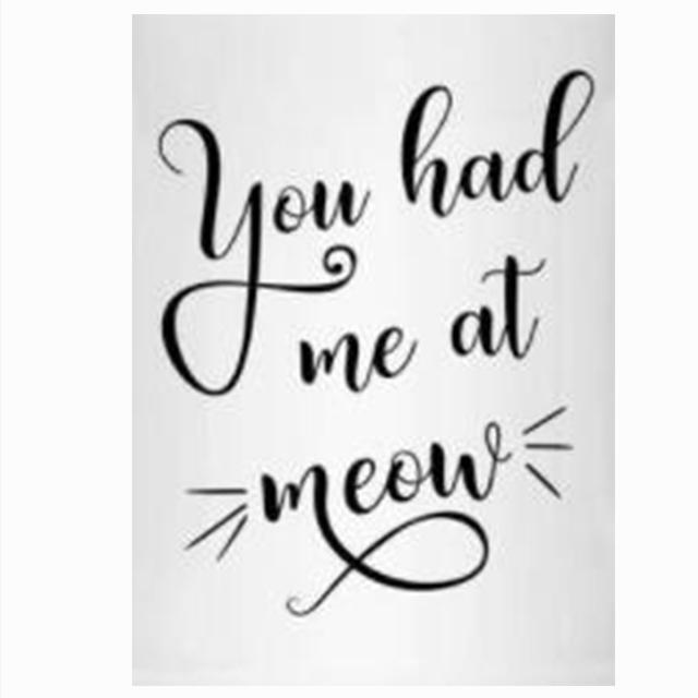 

Ты и я в Meow Black Cat Animal Poster Картина на холсте Настенная живопись Печать на холсте Картины для гостиной Интерьер Домашний декор 21x30cm No Framed