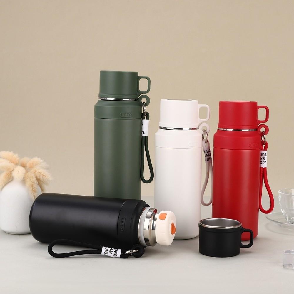 Double Wall Stainless Steel Insulated Cup 800ml Thermal Water Bottle  Outdoor Use