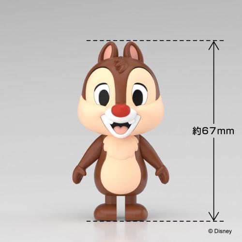 Aoshima Bunka Kyozai Rakupla Tocotoko No. DP-11 Disney Character Dale Pre-Colored Plastic Model