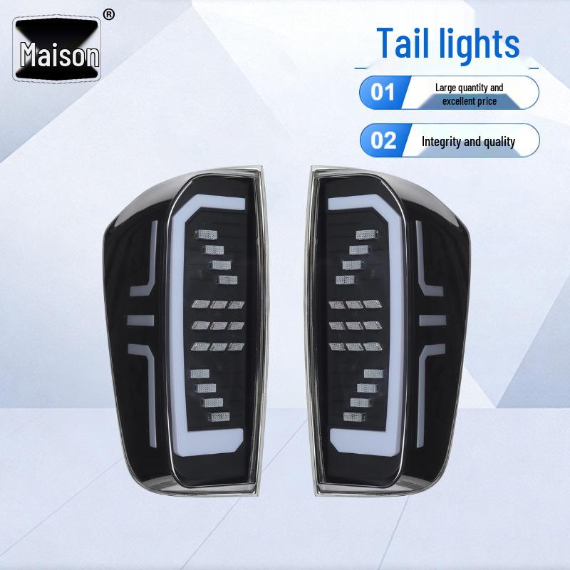 LED Taillights for 15-21 Nissan Navara NP300 Richqi 6/7 Modification LED Taillights
