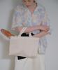 Carmonde Frame Tote Bag_Natural