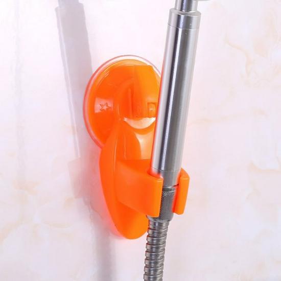 Detachable Suction Cup Shower Head Holder Bracket for Bathroom