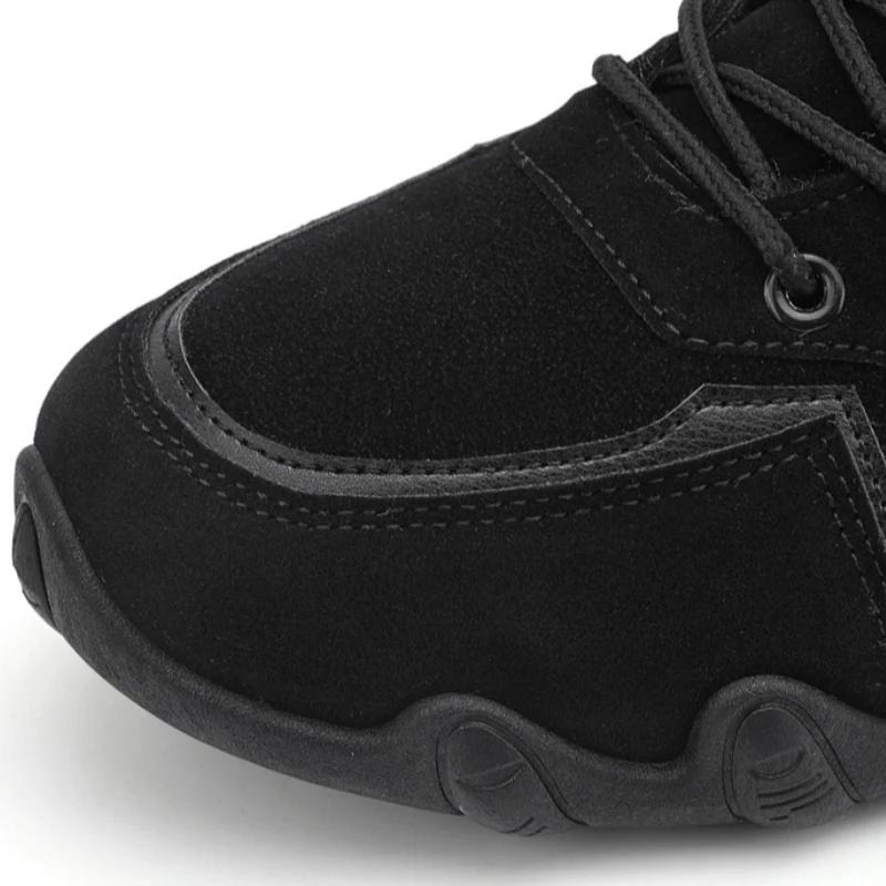 Quilted Men's Boots 2024 New Winter Ankle Boots for Men Snow Cotton-padded Shoes Thicken Plush Warm Casual Loafers Male Sneakers