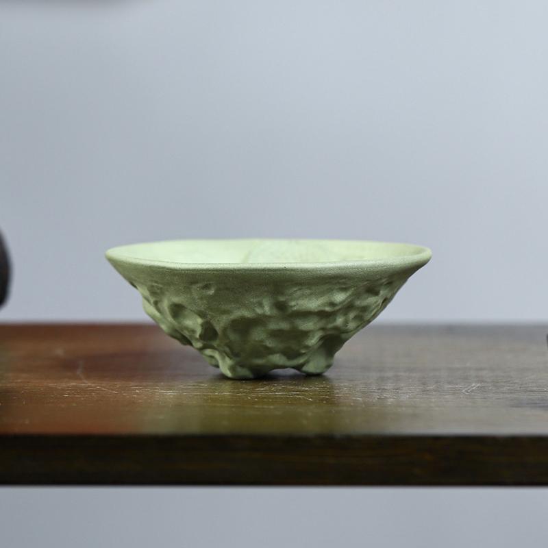 

Traditional Chinese Purple Clay Cup for Pu er Tea The Taihu Lake Stone Dragon Bowl Multiple Colors Available 200ml