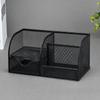 Little Seven Desktop Pen Holder - Office Stationery Organizer with Multiple Compartments