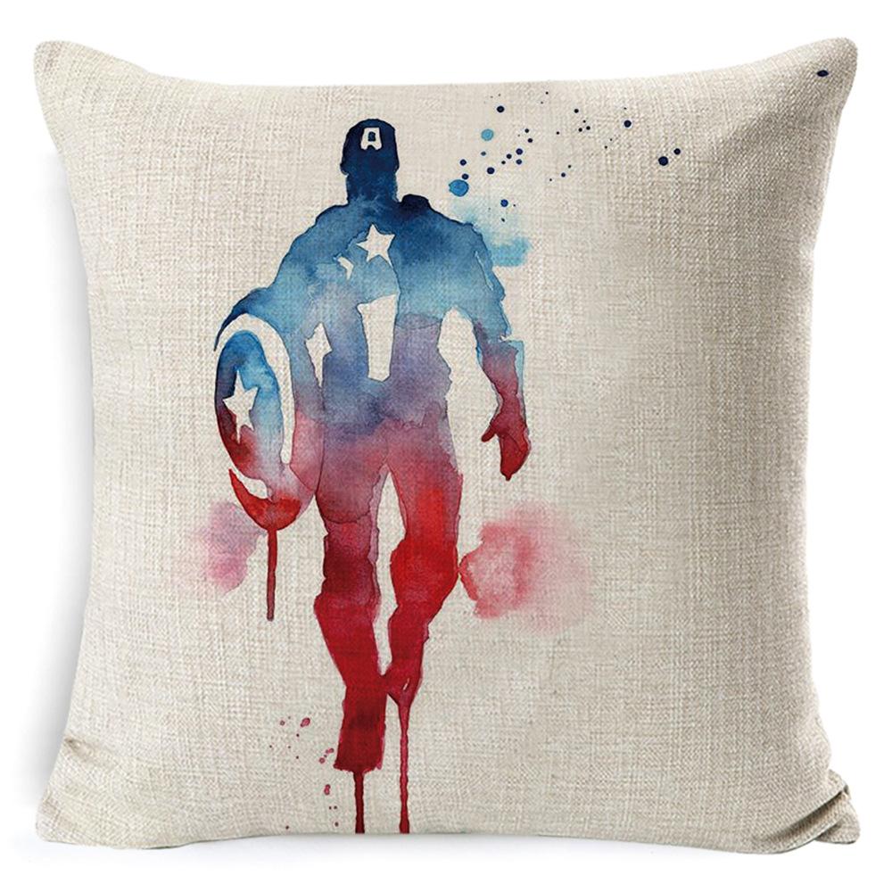 Neue Cartoon Spider-Man Serie Kissenbezug Auto Sofa Quadratisch Cartoon Animation Geschenk Kissen