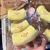 1 Stück handgemachtes Squishy mit Buttertextur - Bananenbär-Form zur Stressbewältigung - Silikon in Lebensmittelqualität für Kinder