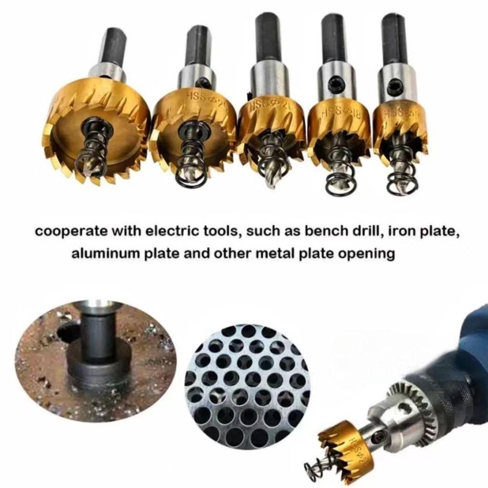 Heavy Duty Hole Opener Drill Bits Wear-resistant Drill Bit Set Core Drill Bit Set  Wood Drilling