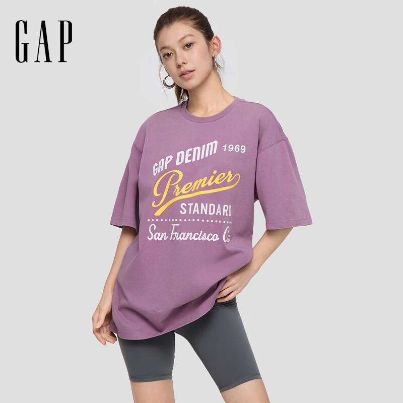 GAP Unisex 2026 Spring Logo Print Loose Fit T-Shirt 16584A 4640₽