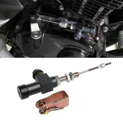 Nová univerzální černá motocyklová hydraulická spojková hlavní válec tyč brzdová pumpa sada