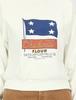 Lee Official Colorful Sweatshirt Size S Women's LT7130-218 White,