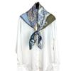 Gentle And Quiet Light Face! Elegant Retro Twill Silk Scarf Women'S Spring Mulberry Silk Scarf Square Scarf