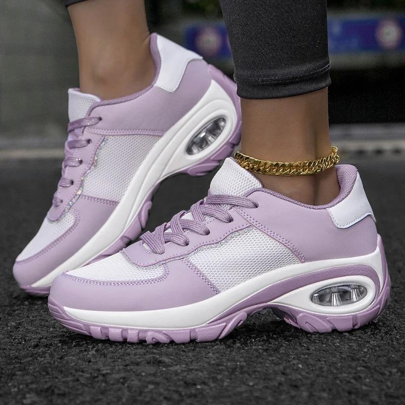 Outdoor Lightweight Shoes Casual Walking Thick Sole Platform Ladies zapatillas de mujer Sneakers