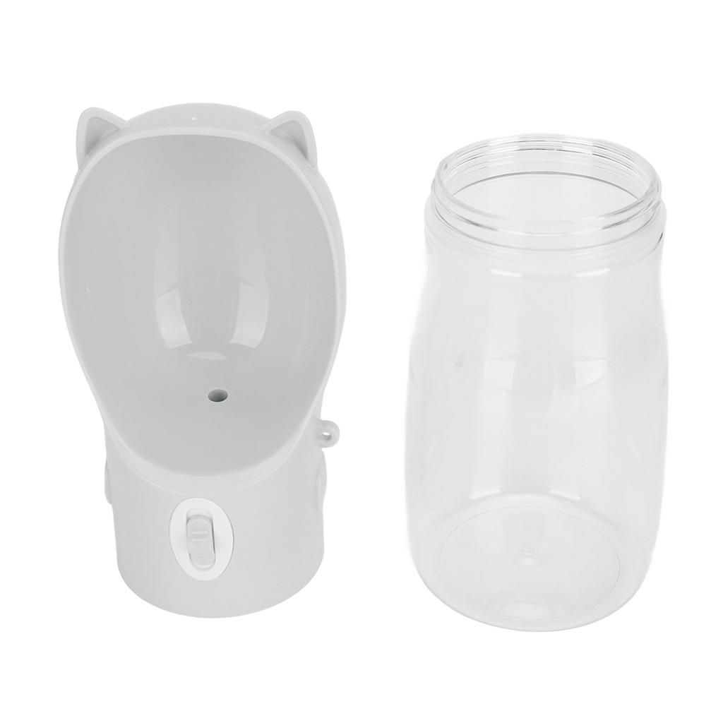 Hunde Wasserflasche Auslaufsicher Spülmaschinenfest Tragbare Haustier Trinkflasche für Katze Welpe Kaninchen 380ml