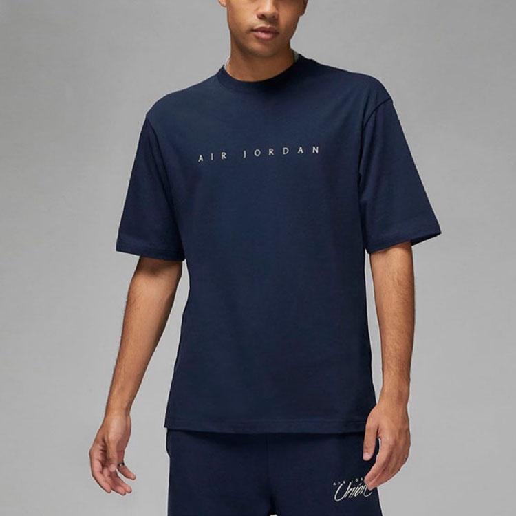 Air Jordan x Union T-Shirt 'Navy Blue' Men's DV7344-419