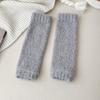 Women Autumn Winter Leg Warmers Thicken Soft Leg Sleeves Warmer Long Knee Protector Socks