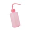 250ML Tattoo Waschflasche Tragbare Tattoo Gebogene Ausguss Sprühflasche Plastik Squeeze Flasche Werkzeug Rosa
