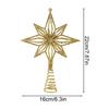 Christmas Tree Topper Modern Reusable Ornaments Christmas Tree Star Topper Holiday Decor For Indoor Outdoor Mantel Table Shelf