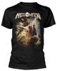 Helloween Album Cover Schwarzes T-Shirt NEUES Unisex T-Shirt