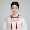 Chinese Style Embroidered Shawl Embroidery Design Detachable False Collar  Chinese Traditional