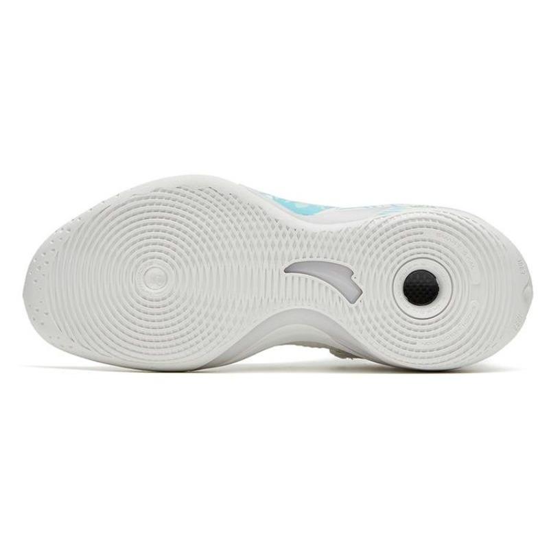 Anta KT8 Wave High Top Basketball Shoes Mens White Blue 112321101-7