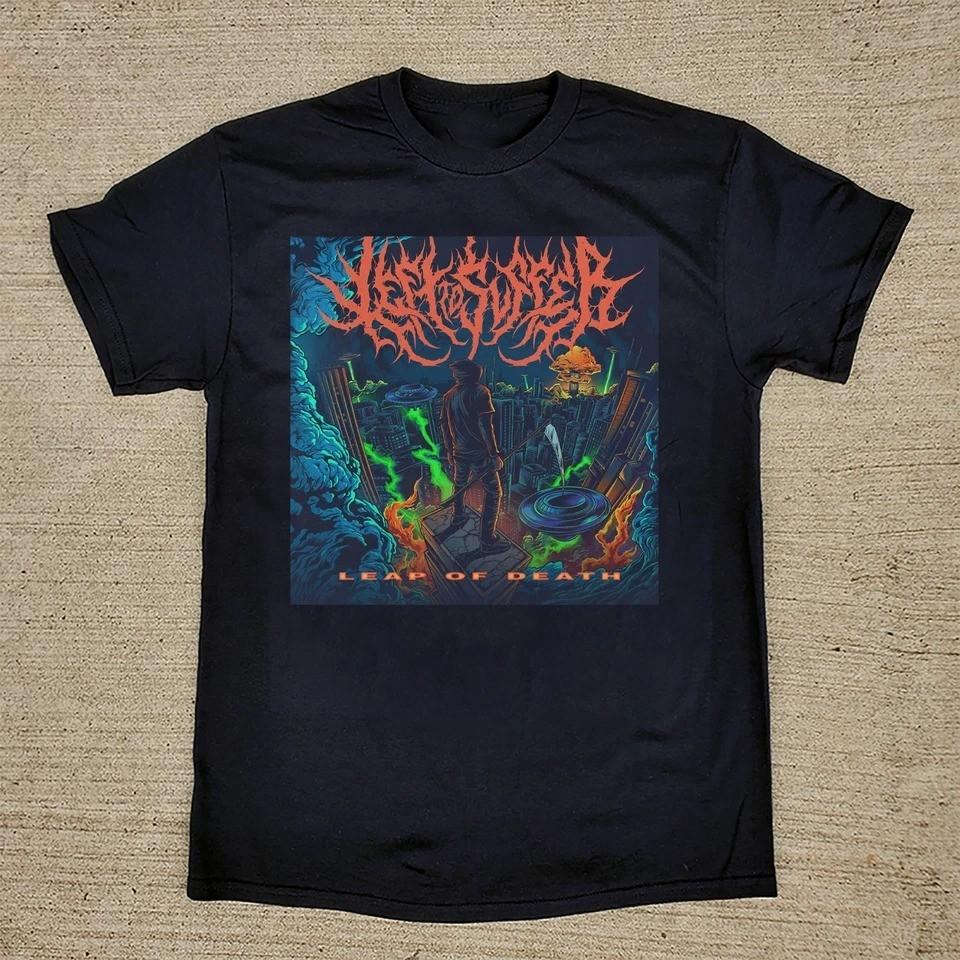 

Collection Left to Suffer Leap of Death T Shirt Black All Size S to 5XL KK2265 Unisex T-Shirt XXXL