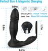Bluetooth APP Male Anal Plug Vibrator Thrusting Prostate Stimulator Massager Wireless Remote Butt Plug Sex Toy for Men Gay