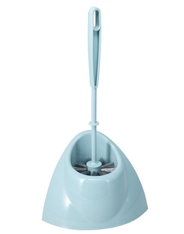 Szczotka Łazienkowa WC Ze Stojakiem Narożna Plastikowa 36cm 1szt