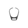 Black Soft Carbon Fiber Car Central Manual Gear Shift Bottom Cover For BMW Z4 03