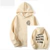 Unisex Kirsebærblomst Hættetrøje - Herre Efterår/Vinter Velour, Løs Pullover, Teen & Par Stil af ASSC