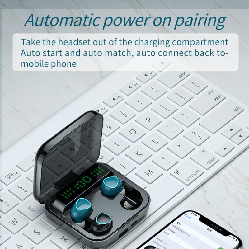 Új termék vezeték nélküli Bluetooth headset TWS Touch Movement