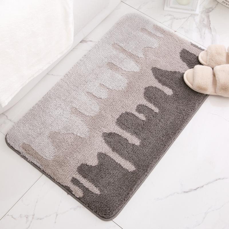Water-Absorbent Bathroom & Toilet Anti-Slip Mat, Entrance & Bedroom Doormat