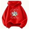 Spring Autumn Kids Hoodie Sweatshirt Animal Dog Paw Prints Graphic Print Casual Boys and Girls' Daily Wear