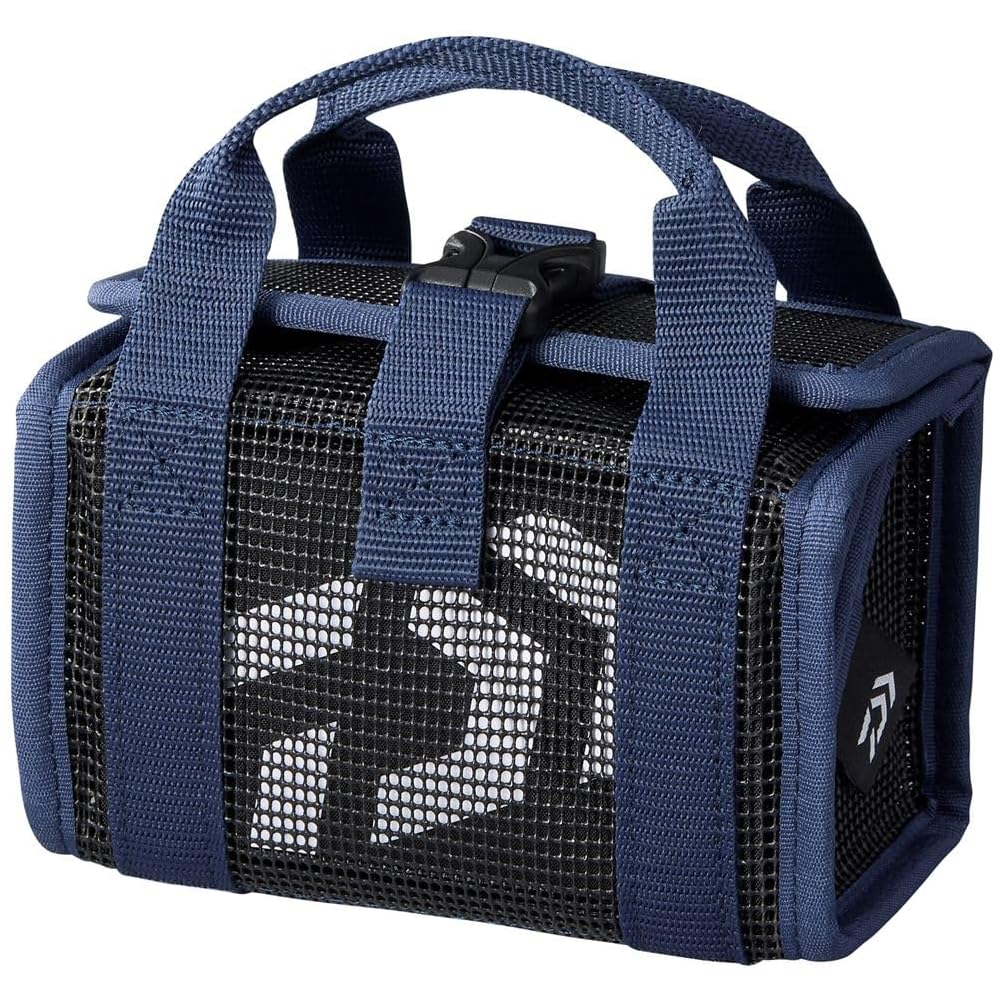 Daiwa Jig Mesh Bag S(B) Blue for Tackle Storage, Lightweight, Durable, Water-Resistant