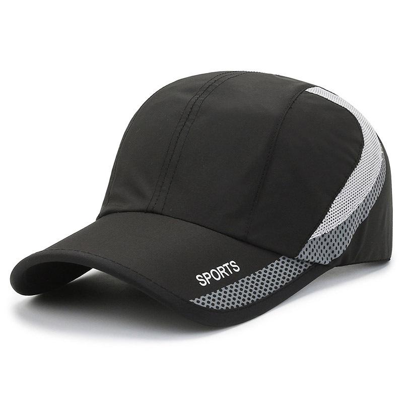 Summer New Mesh Hat Men's Fashion Sports Hat Breathable Cap Outdoor Light and Fast Drying Hat Women's Sun Hat