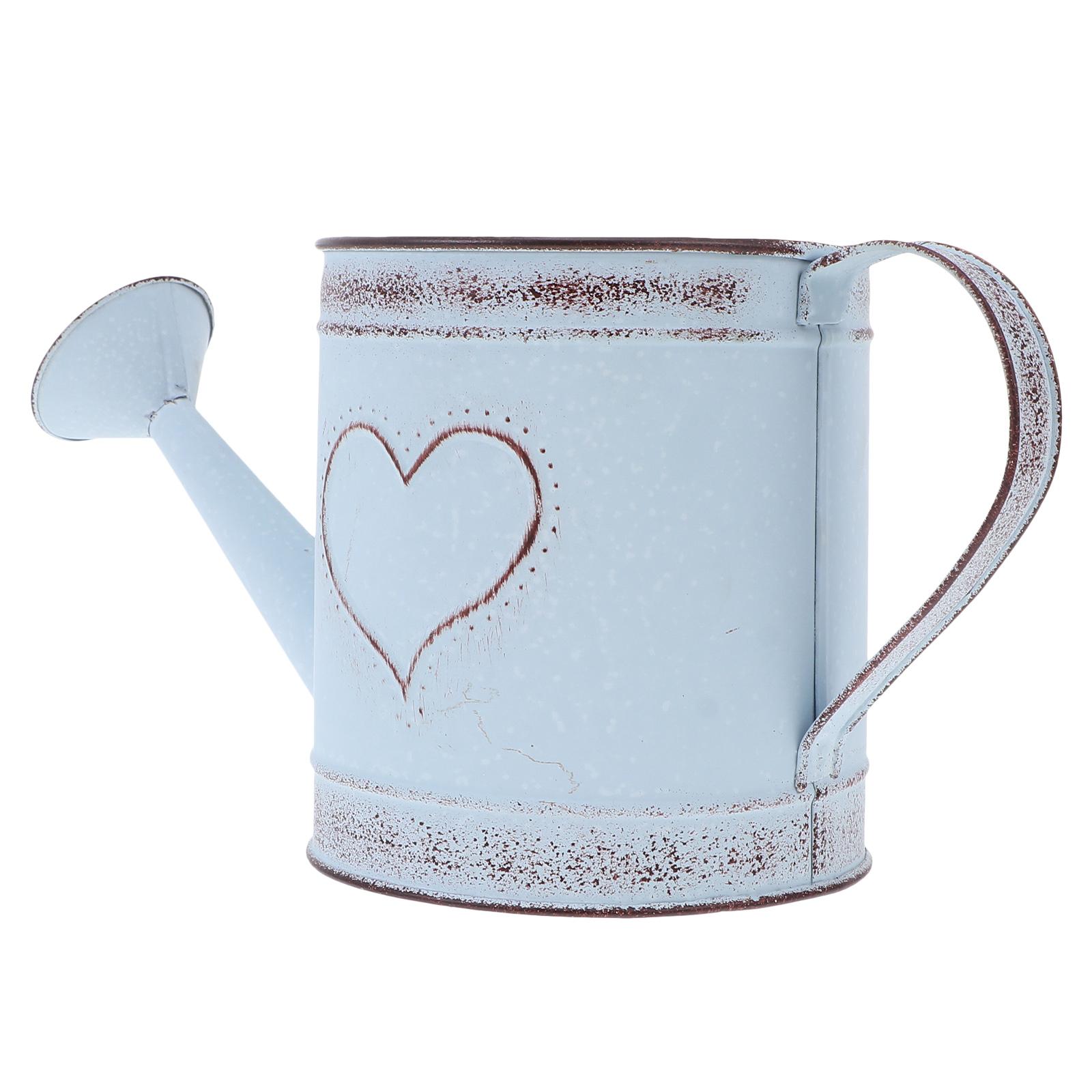 

Flower Pot Home Watering Can Model Vintage Vase Kettle Iron Gardening Travel for