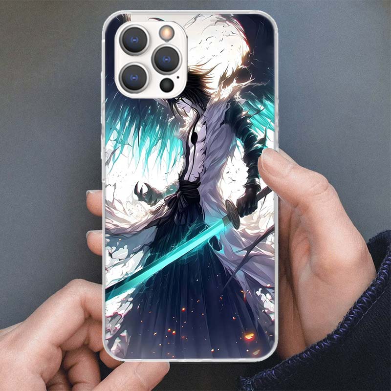 Bleach Ulquiorra Cifer 4 Phone Case For iPhone 17 16 15 14 13 12 11 Pro Max Mini Plus Air 7 SE 8 Soft Silicone Print Shell Funda