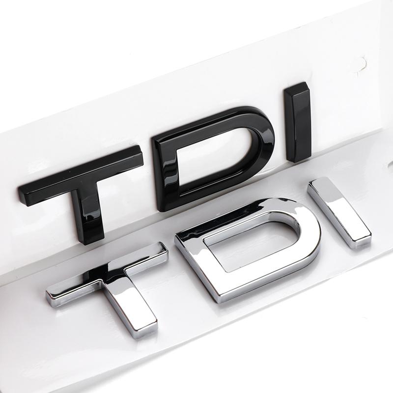2026 Car 3D Stickers Trunk Side Emblem Badge Decal For 4JHE A4 A6 A5 A7 A3 Q3 Q5 Q7 Q2 TDI POWER LOGO auto accessories